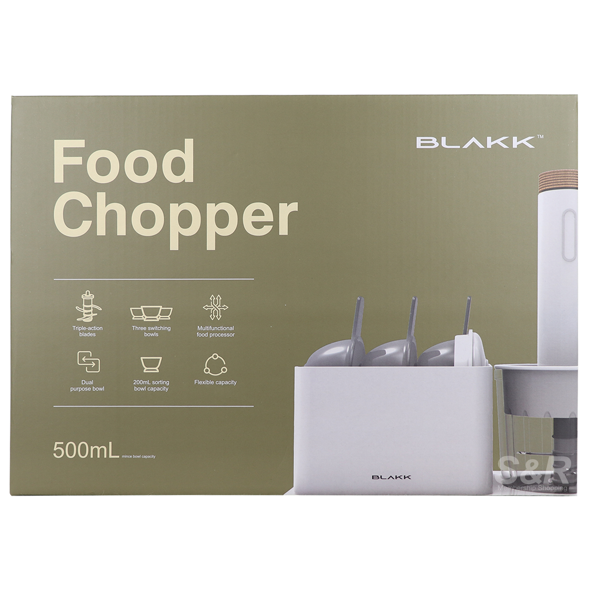 Blakk Food Chopper KKFCWH Blakk Food Chopper KKFCWH